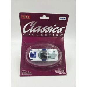 Joal Classics Collection Porsche Carrera 6 White Blue Diecast Car Irwin 50111